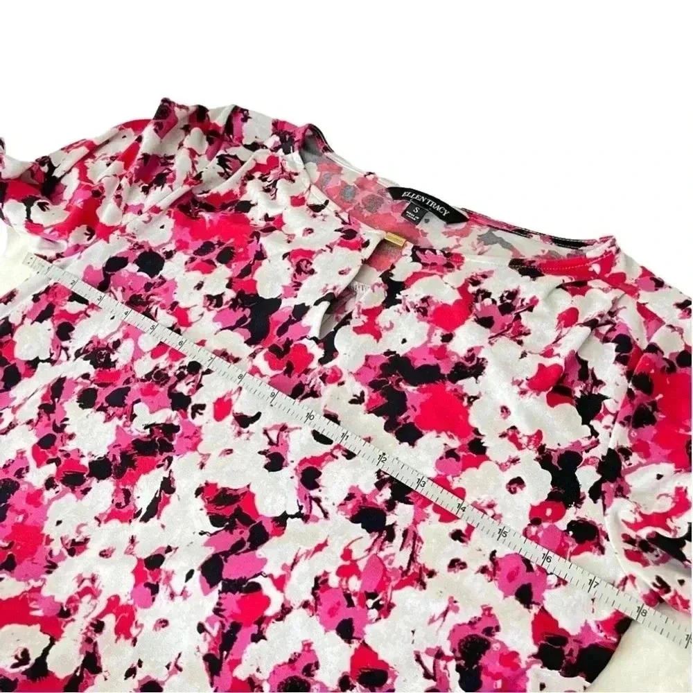 Ellen Tracy Keyhole Top - Picture 4 of 7
